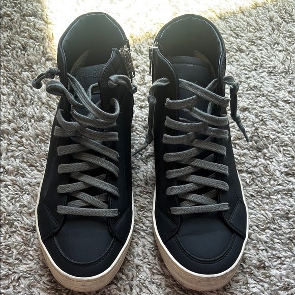 P448 X PS High Top Skate Recycled Black - Picture 2 of 8